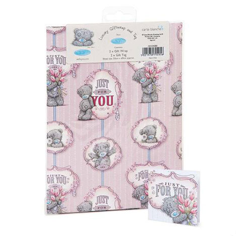 Just For You Luxury Me to You Bear Giftwrap and Tags £0.60